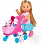 Іграшка Simba Лялька Єві Візок для улюбленця - image-2